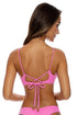 Luli Fama Beach Fuzz Scoop Neck Cut Out Top